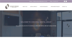 Desktop Screenshot of conciergedentalgroup.com